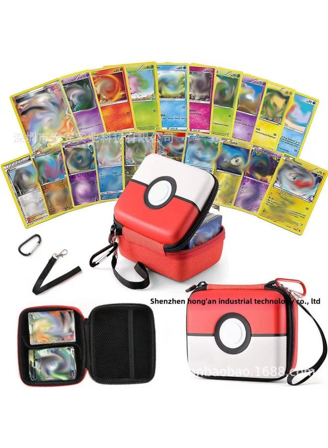 Hard Shell Card Box Collection Storage Box Magic MTG PTCG Can Hold More Than 400 Cards, Gifts For Children-Product Color:Purple M  - Image 2