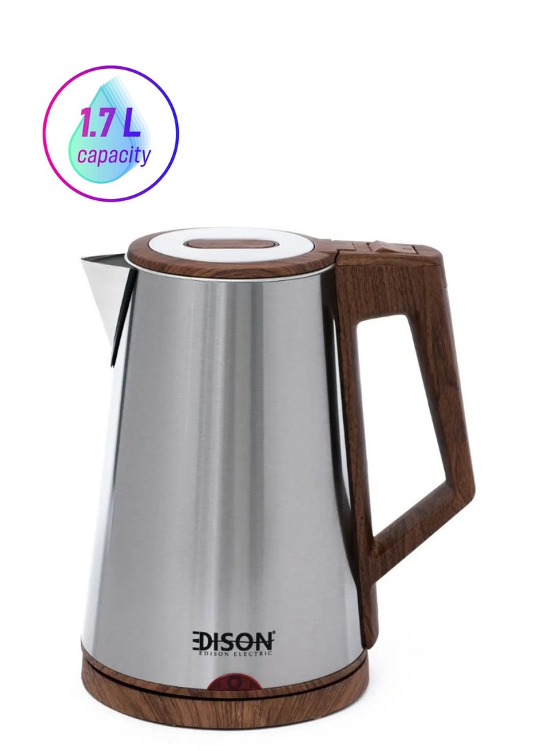 Edison Kettle Steel 1.7 Liter 2150 Watt - Image 1