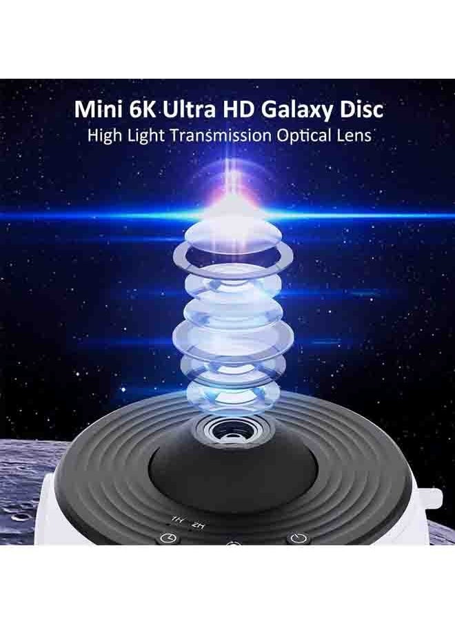 Generic - Star Galaxy Projector with Planetarium Projector Night Light 4K Replaceable 13 HD Galaxy Discs,360 °Rotation,Timing,Mute Design for Kids Bedroom - Image 1
