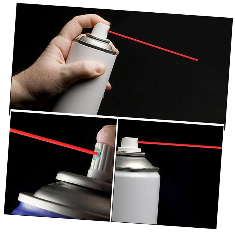 150Pcs Spray Can Extension Tubes Red Color Rust Remover Nozzles For Precise Application Easy Installation - Image 4