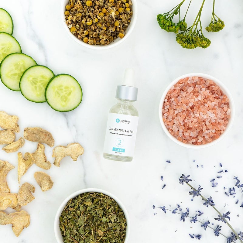 PERFECT IMAGE Salicylic Gel Chemical Peel - Enhanced with Green Tea Extract and Tea Tree Oil (20% Strength) - Image 3