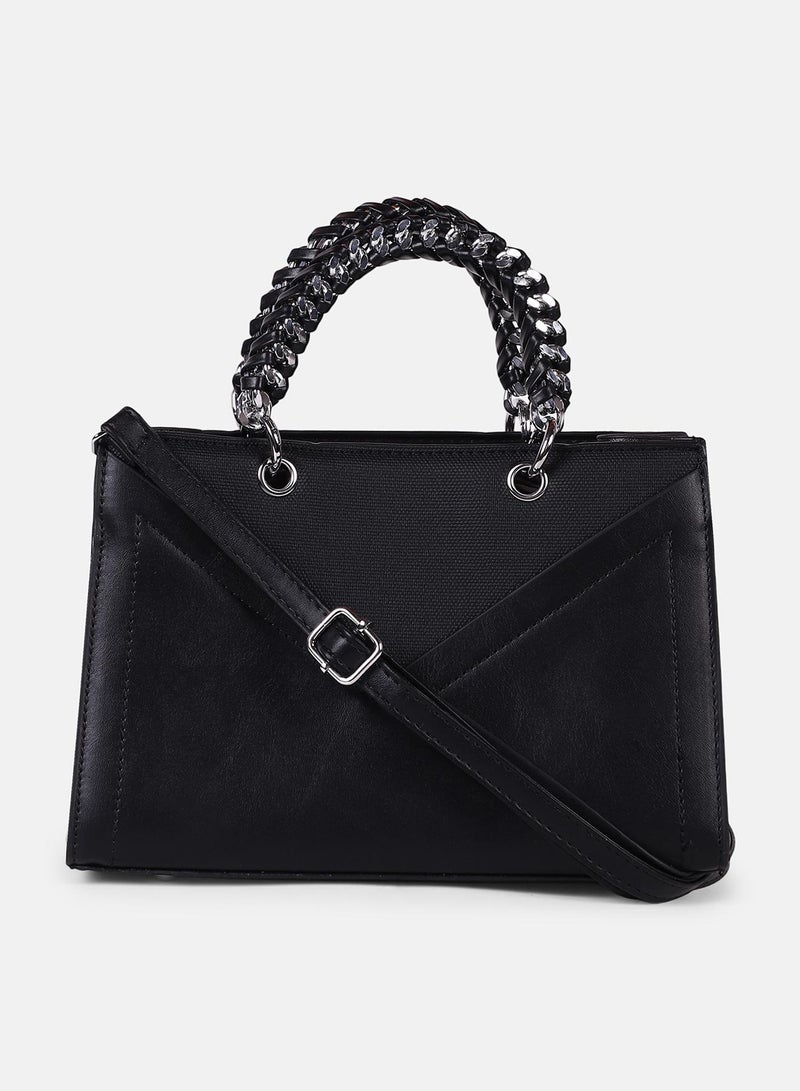 Haute Sauce The Overlap-Chainlink Hand Bag  - Image 4
