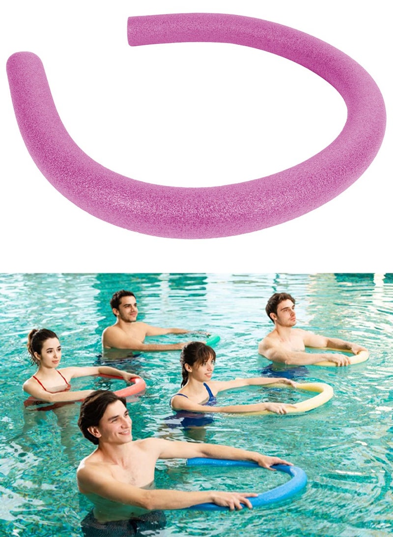 Wave Swimming Noodle Swim Pool Noodle, Water Float Aid Noodles Foam Float, Suitable for Children and Adult, Kids Floatation Device Flexible Strong Noodle Swim Support, Solid Foam Swimming Stick - Image 1