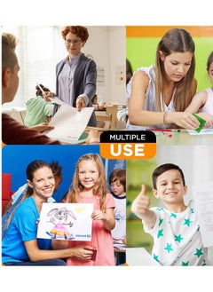 EHOME Teacher Stamps for Classroom Grading 8PCS, Rectangular Self Inking Colorful Set for Teachers Gifts with Motivational Encouraging Messages ,Homeschool & Teacher Supplies  - Image 4