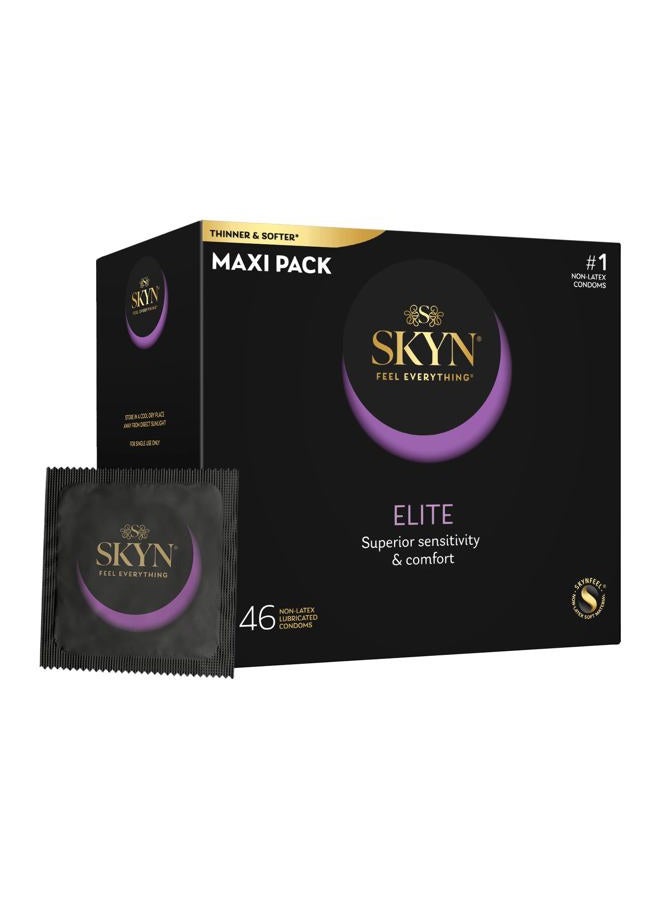 SKYN Elite Non-Latex Lubricated Condoms, 46 ct. - Image 1