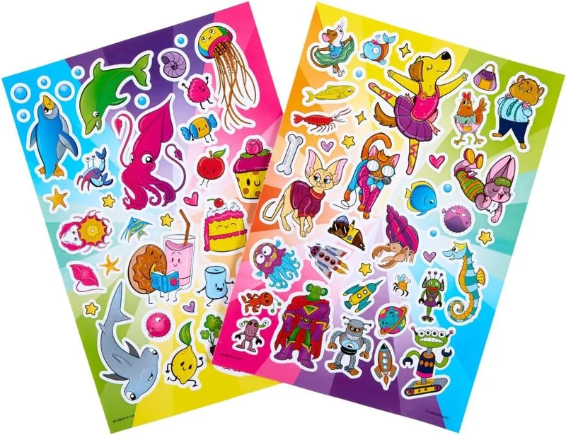 Crayola Crayola Colossal Collection of Coloring, 288 Coloring Book Pages, 2 Sticker Sheets, Coloring Book for Kids, Travel Activity