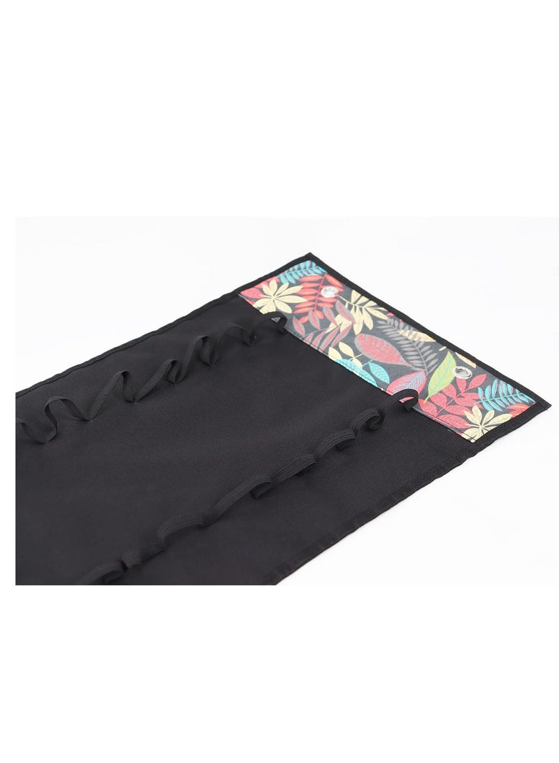 شو وو Vinyl Storage Organizer, Roll Holder with 48 Compartments, Hanging Craft Black - Image 4