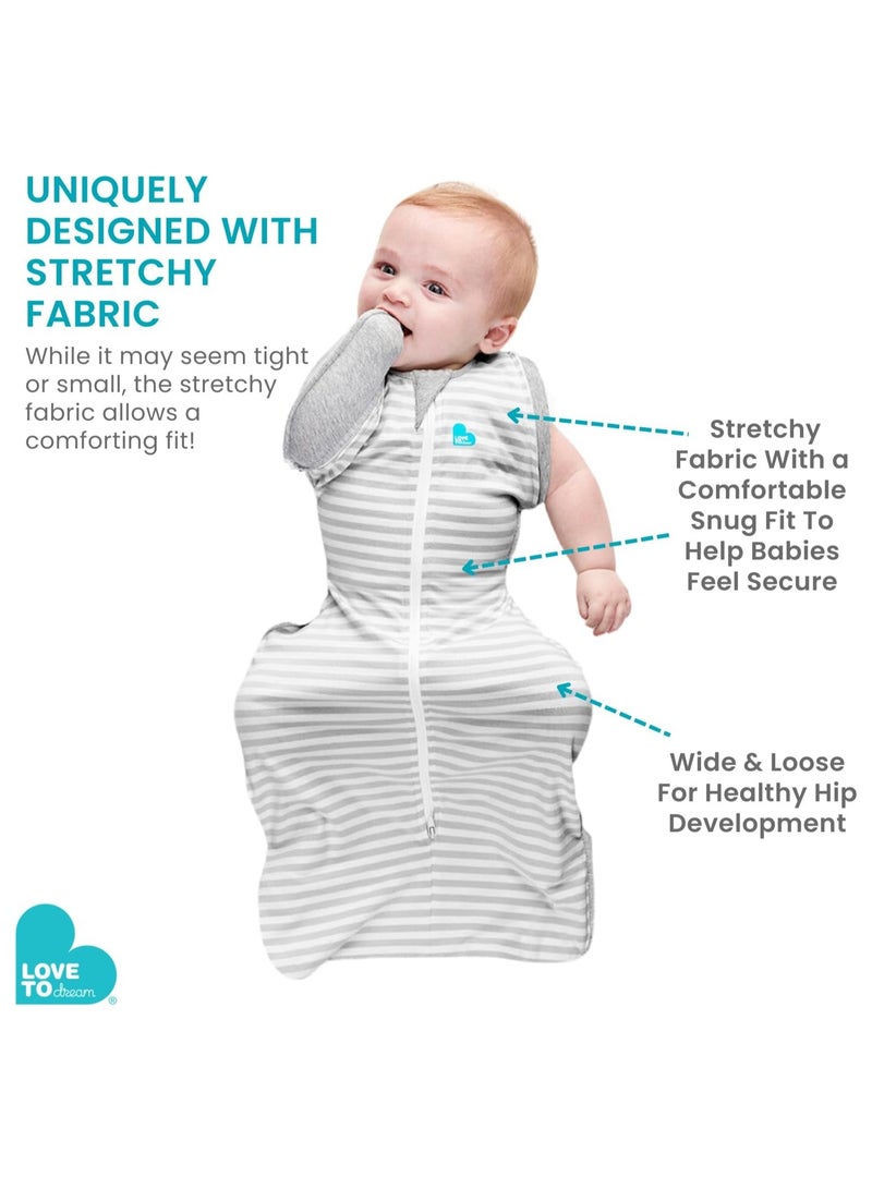 لاف تو دريم حقيبة قماط للانتقال، رمادي أصلي L - Image 2