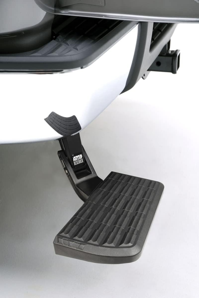 AMP Research BedStep | 75300-01A | Retractable Bumper Step for Chevrolet Silverado & GMC Sierra - Image 2