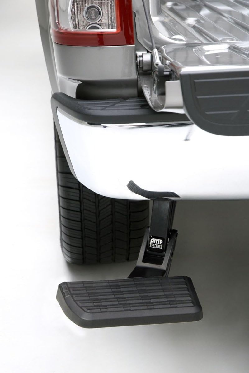 AMP Research BedStep | 75300-01A | Retractable Bumper Step for Chevrolet Silverado & GMC Sierra - Image 4