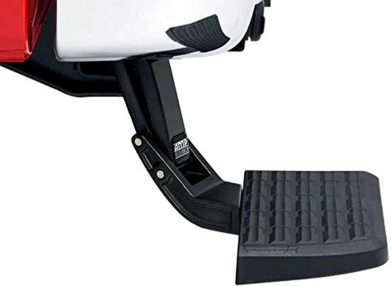 AMP Research BedStep | 75300-01A | Retractable Bumper Step for Chevrolet Silverado & GMC Sierra - Image 1