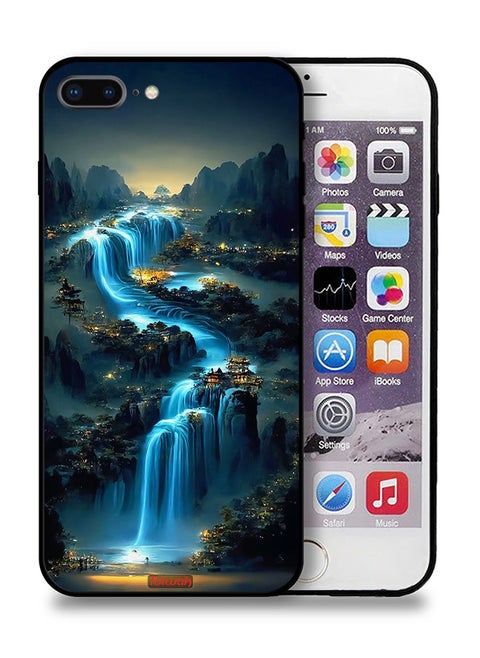 Apple iPhone 8 Plus Protective Case Waterfall Art