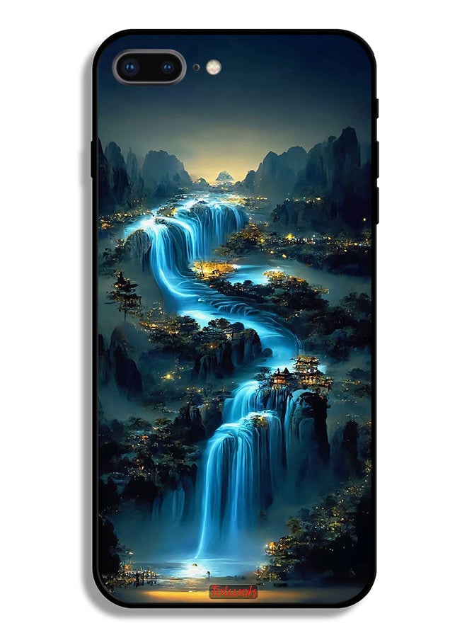 Apple iPhone 8 Plus Protective Case Waterfall Art