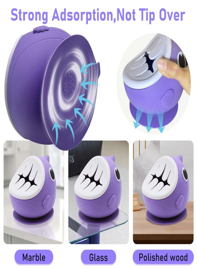 HAWERSI Detachable Large Capacity Suctioned Vinyl Weeding Scrap Collector,Vinyl Weeding Tools,Accessories and Supplies for Cricut/Silhouette-Purple - Image 5
