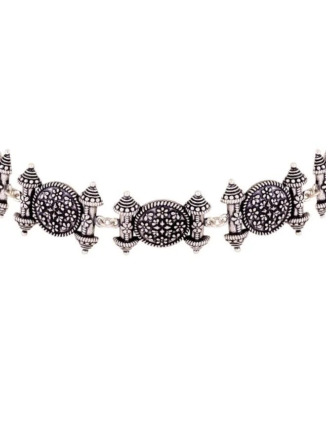 VOYLLA Nayantara Temple Design Necklace