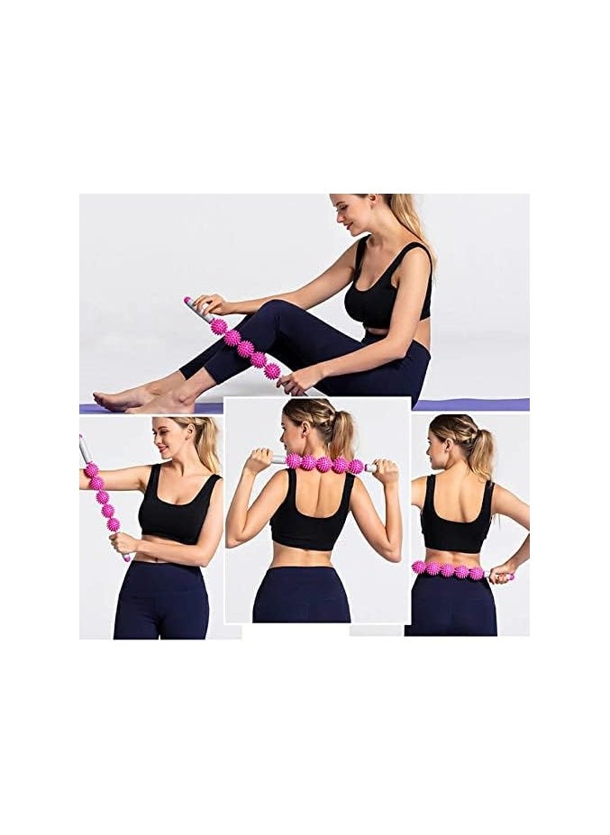 Shuhuangya Shop Muscle Roller Foam Roller, Massage Stick with Hook, Rotating Roller Massager for Body Muscle Removal, Lifting Release, Legs, Quads, Leg Neck, Durable Roller for Massage - pzsku/ZC10D494BADC9669843FAZ/45/_/1705154313/262c782a-5fa3-461f-ba3e-a2934cd15609