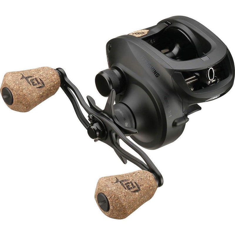 13 FISHING Concept A23 LowProfile Baitcast Fishing Reel 811 Gear Ratio Right Hand Retrieve 300 size FreshSalt CA381RH Black