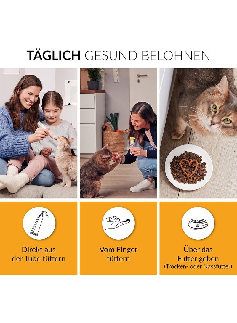 جيم كات معجون جيم كات متعدد الفيتامينات للقطط، مركب معزز للمناعة مع 12 فيتامين بيتا جلوكان وزيوت طبيعية، أنبوب 50 جرام، يقوي المناعة والحيوية - Image 4