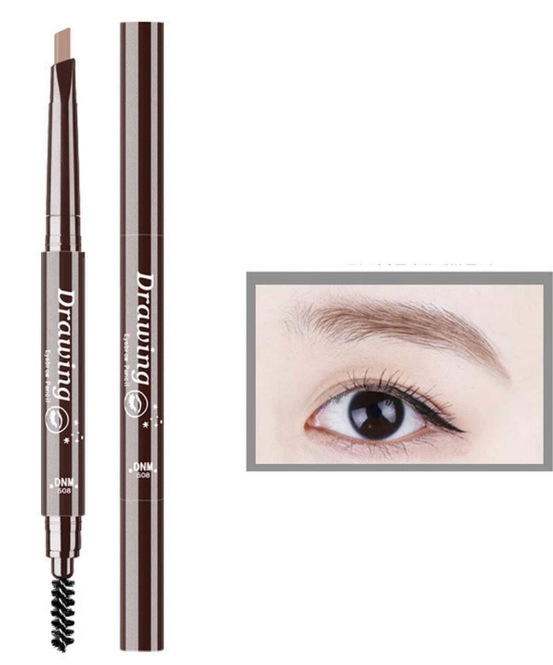 LINXI Eyebrow Pencil Longlasting Waterproof Durable Automaric Liner Eyebrow 5 Colors to Choose,Natural Eyebrows that Last For a Long Time (light brown) - Image 1
