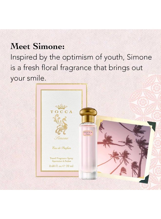 Tocca Women's Perfume, Simone Fragrance, 0.68 oz (20 ml) - Fresh Floral - Breezy, Sparkling, Radiant - Image 3