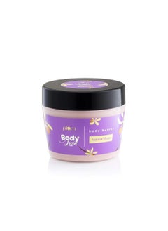 Plum Plum Vanilla Body Butter for Dry Skin With Shea Butter  Sunflower Oil Deep Moisturizing Body Cream Lotion with Brazilian Seed Oil  Vitamin E Non Sticky  Mineral Oil Free 705 Oz 