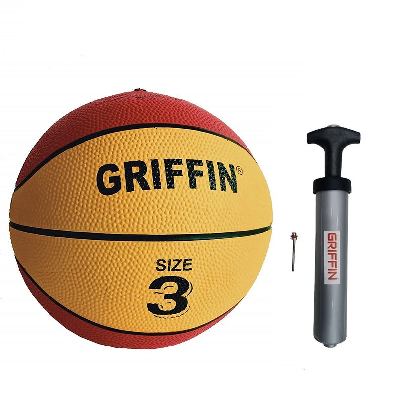 Griffin Basketball, Junior Size 3 (Multicolor) - Image 1