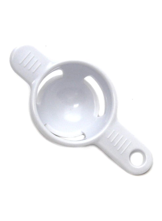 Chef Craft Egg Separator White 12.7 x 3.8 x 8.89 cm 20992 - Image 1