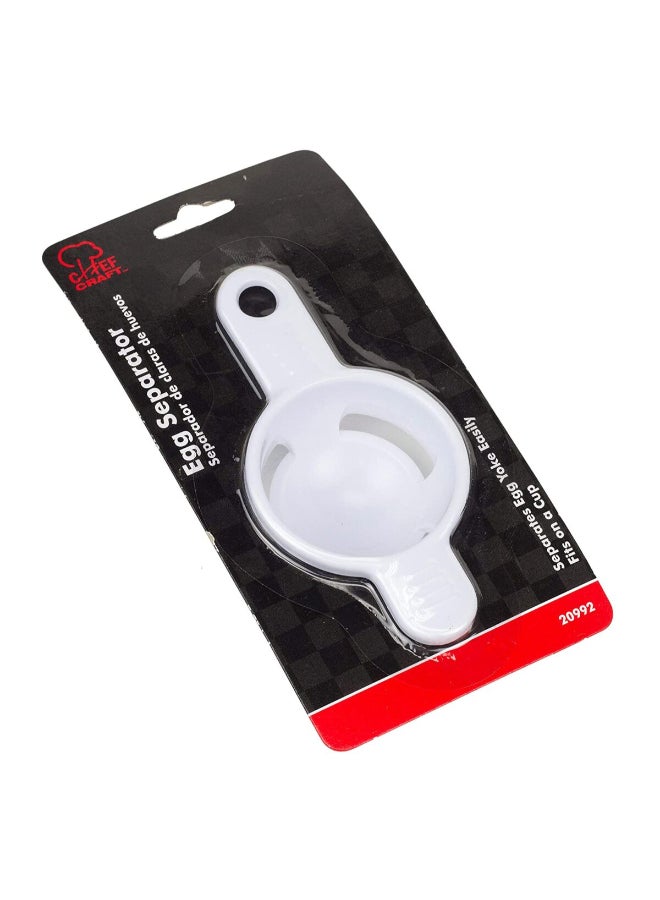 Chef Craft Egg Separator White 12.7 x 3.8 x 8.89 cm 20992 - Image 3