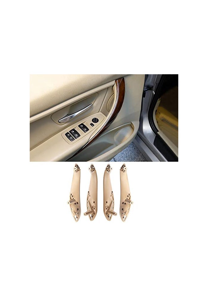 CHUANGHUI Car Door Handle for BMW 3 Series F30 F31 20132018 Interior Door Handles Replace Cover Car Door Handle 320i 328i 330i 335i 340i Beige - Image 1