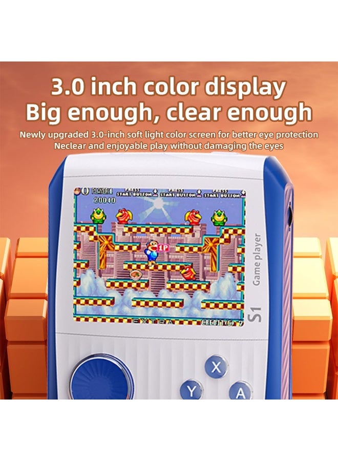 Portable Retro Mini Video Game Console Built-in 666 Classic FC Games 3.0 in Color Screen Best Birthday Gift for Kids & Adults - Image 4