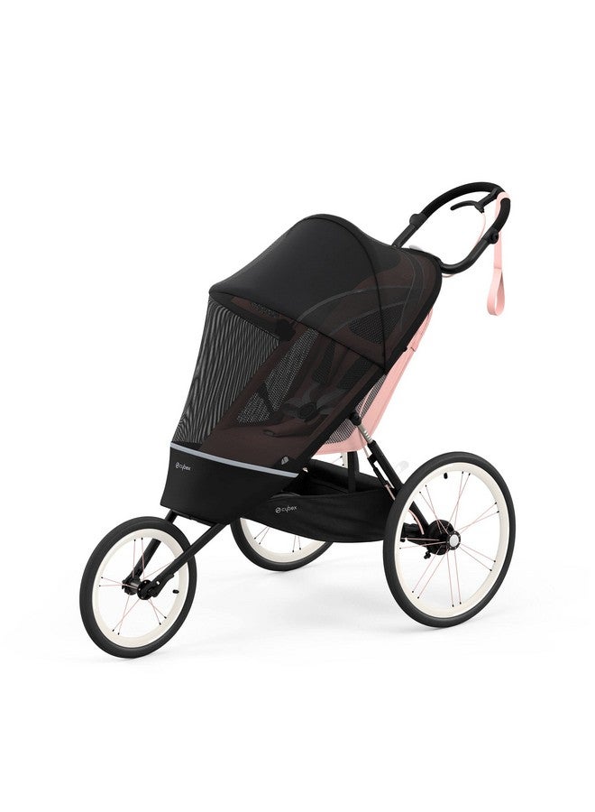 cybex شبكة حشرات لعربة CYBEX AVI للجري، ملحقات عربة خفيفة الوزن وقابلة للتنفس، تغطية كاملة، شبكة بعكس الضوء للرؤية - Image 1