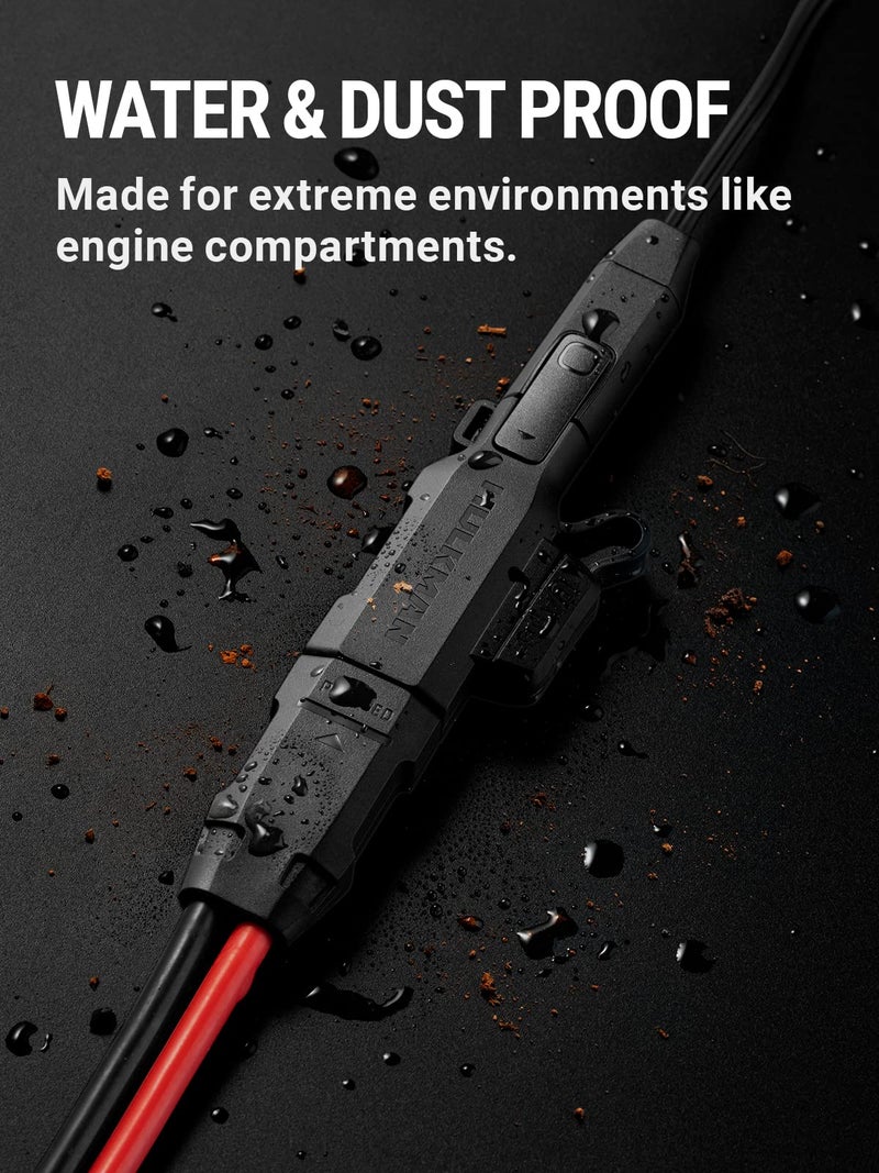 Hulkman AlphaC02 Battery Conversion Cable Exclusively Designed for Alpha 65/ Alpha 85/ Alpha 85S Jump Starter and Sigma 1/ Sigma 5 Battery Charger - Image 4