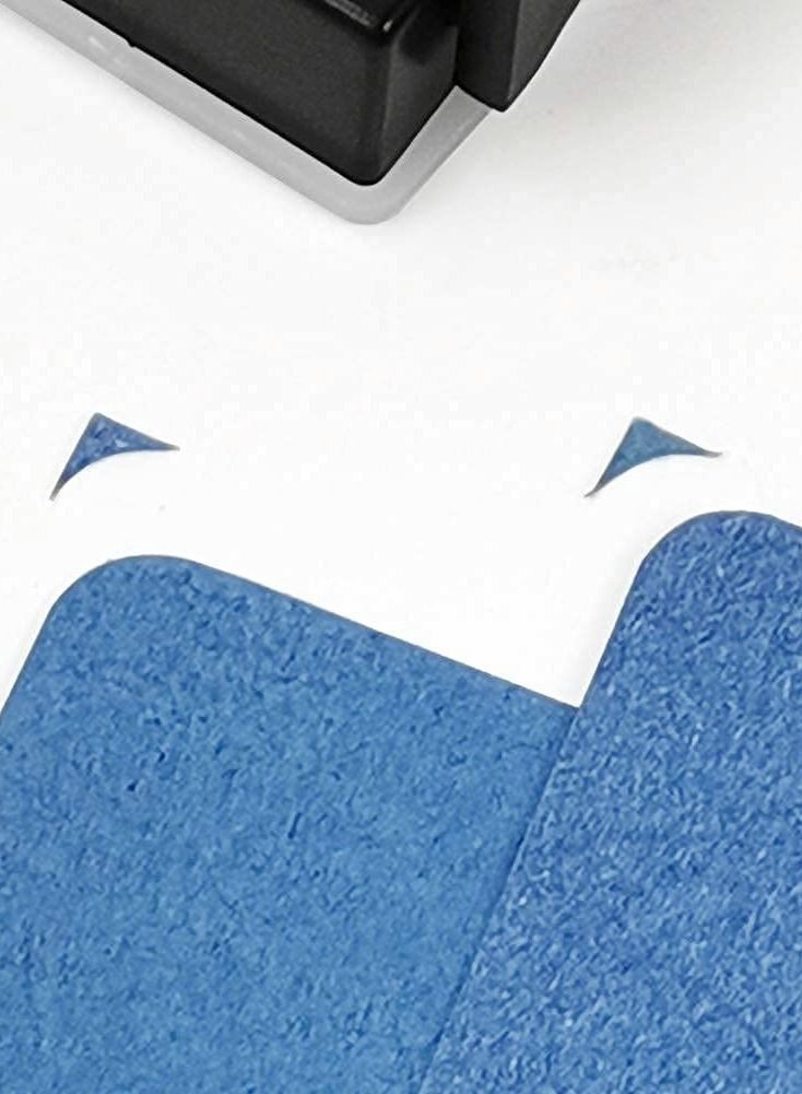 الأزرق جي دبليو 4mm Paper Corner Rounder Punch for Crafts - Image 4