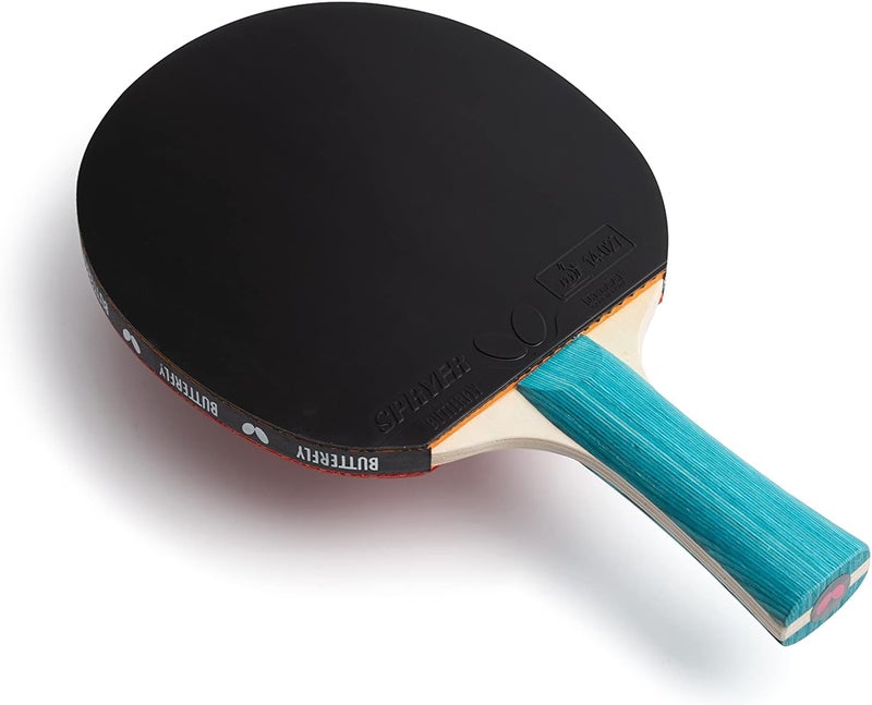 Butterfly Progress Table Tennis Bat, Black/Red - Image 4