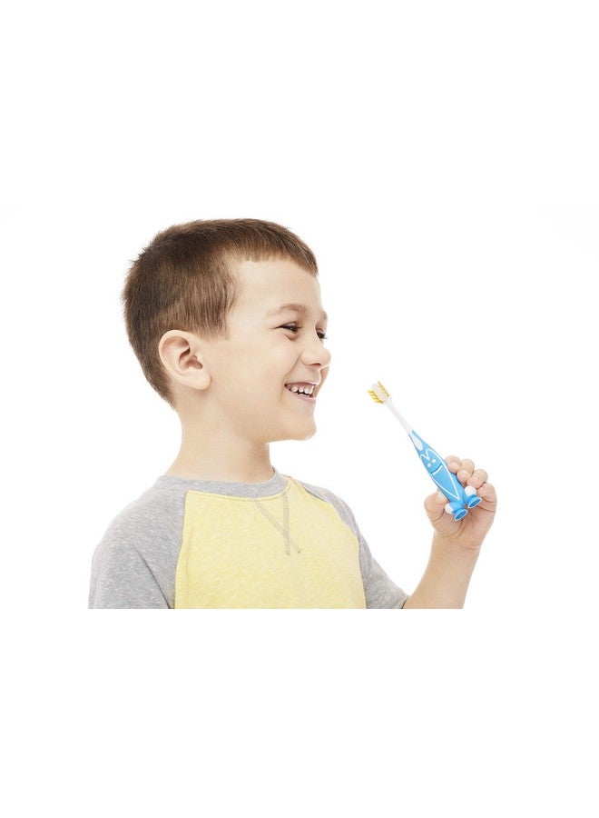 Ooak Kids Toothbrush, Tapered V++Max Bristles, Happy Face 2 Pack - Purple - Image 4