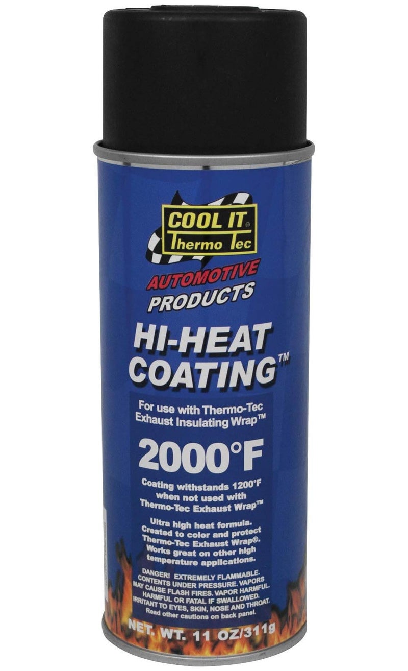 Thermo Tec 12001 Black High Heat Coating 12 oz - Image 4