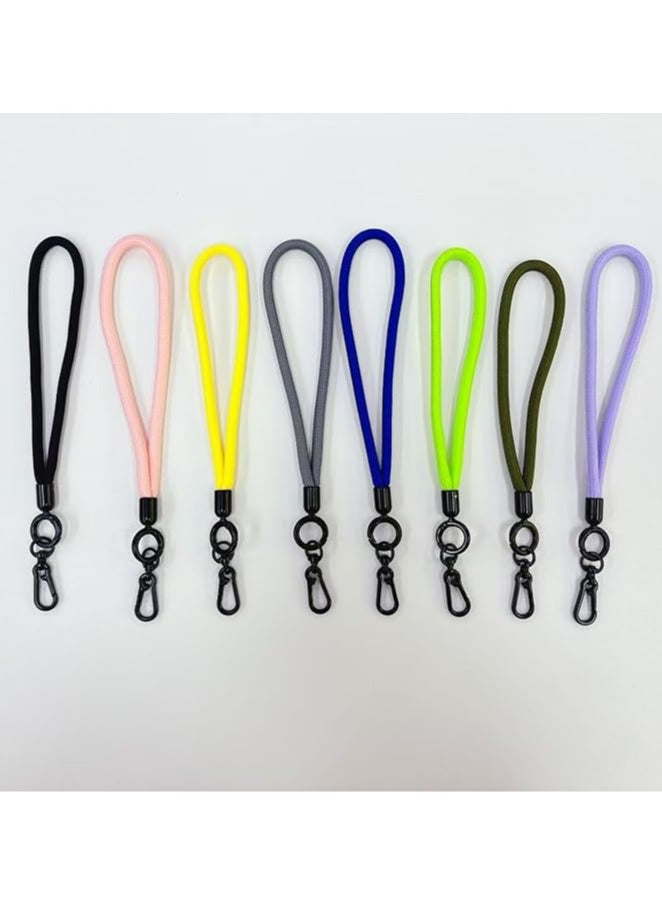 Generic Wrist Strap Cell Phone Lanyard anti theft, Soft Nylon Thick Rope, Phone Hand Strap With Phone Patch Compatible with Phone, Airpods, Purse, Keychain and More 20 Cm  - Image 2