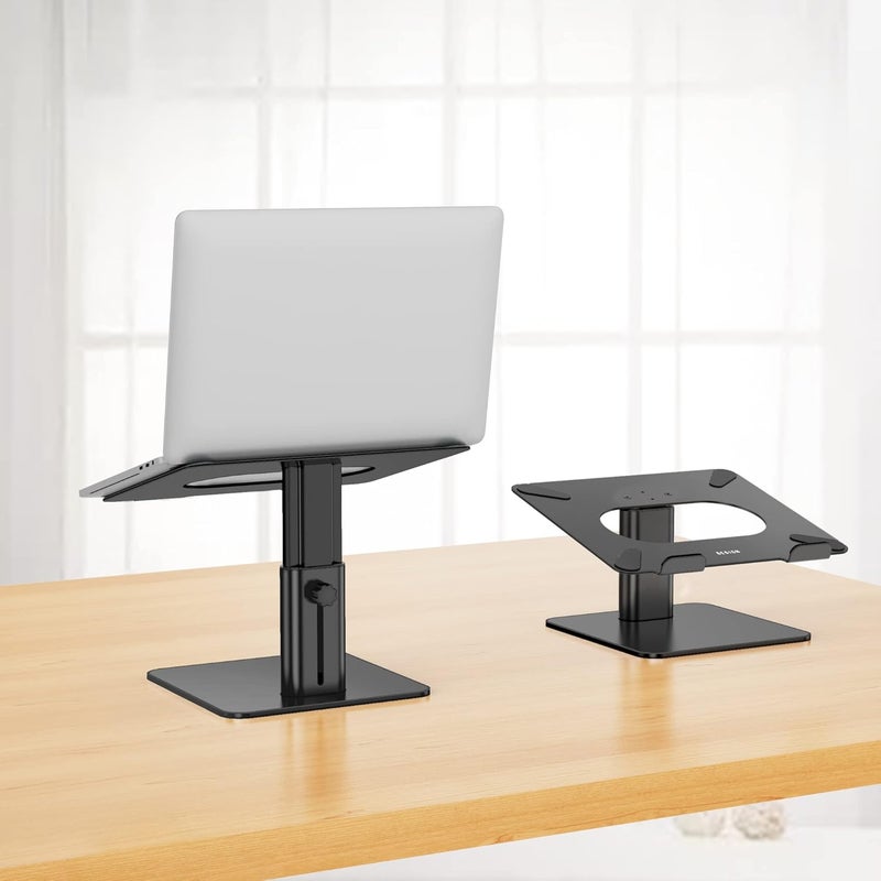 LSX6N Adjustable Ergonomic Laptop Stand for 10-15.6" Laptops (Black) - Image 2