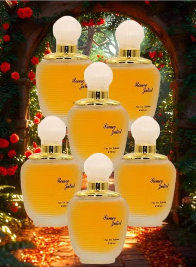Bn Parfum 6 Pieces Romeo Juliet Perfume 100ML - Image 1