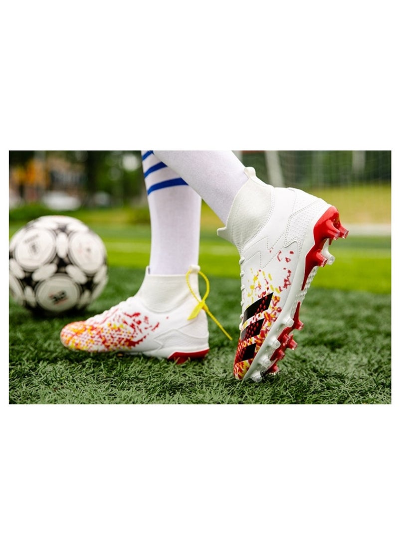 M MIAOYAN M MIAOYAN Fashionable Football Shoes Children's Adult Training Shoes Men's and Women's Competition Football Shoes - Image 5