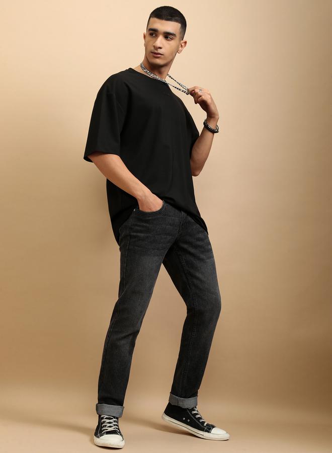 HIGHLANDER Mid-Rise Slim Fit Stretchy Faded Jeans - Image 2