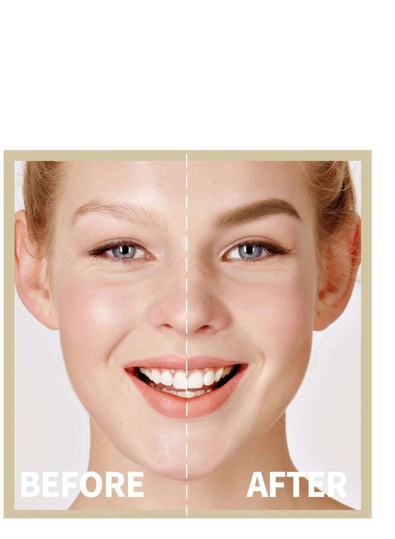 Flora Ruby مجموعة تلوين 2 في 1، مجموعة احترافية لرموش وحواجب، تدوم حتى 6 أسابيع، صبغة شعر يمكنك استخدامها بنفسك، للاستخدام في المنزل أو الصالون، 5 مل (قهوة) - Image 2