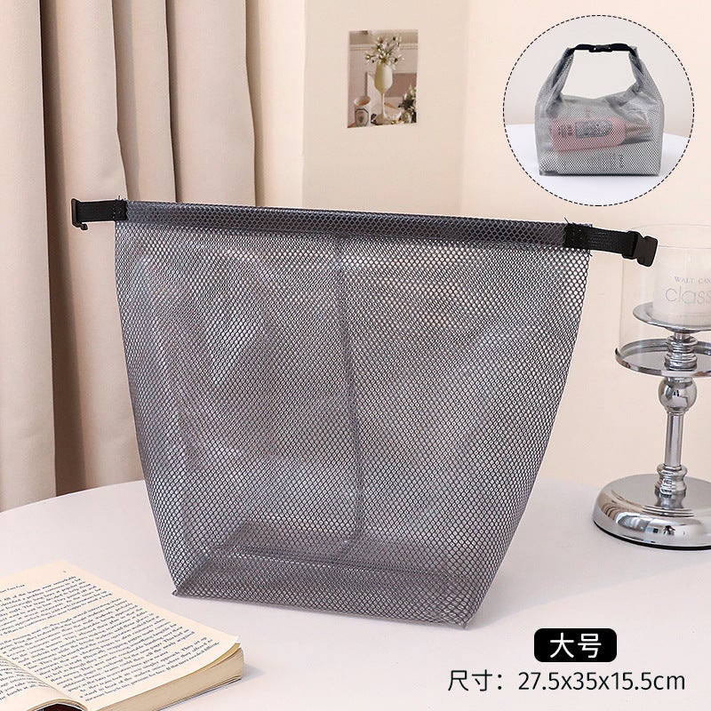 Large-Capacity Storage Bag, High-Looking Shopping Bag, Snap-Button Portable Eva Buckle Toiletry Bag, Cosmetic Bag Artifact - Image 1