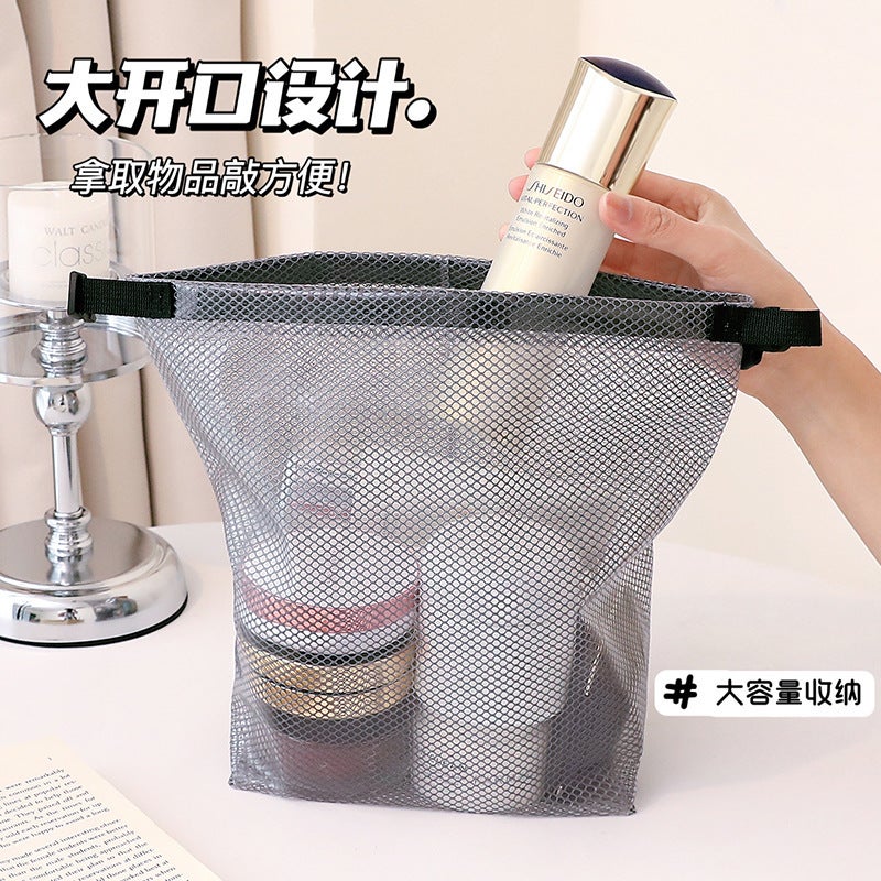 Large-Capacity Storage Bag, High-Looking Shopping Bag, Snap-Button Portable Eva Buckle Toiletry Bag, Cosmetic Bag Artifact - Image 4