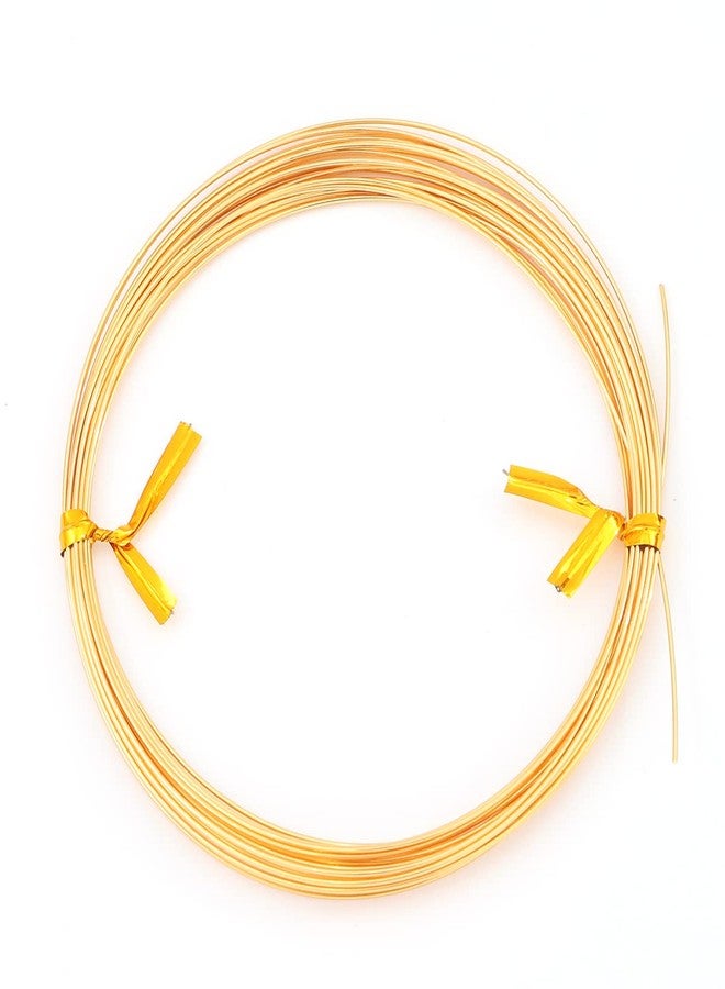 BEADIA 18K Gold Plated Wire 0.7mm 5 Meters Bead Cord for Bracelet Necklace Charm Beading Jewelry Making Findings - Image 5