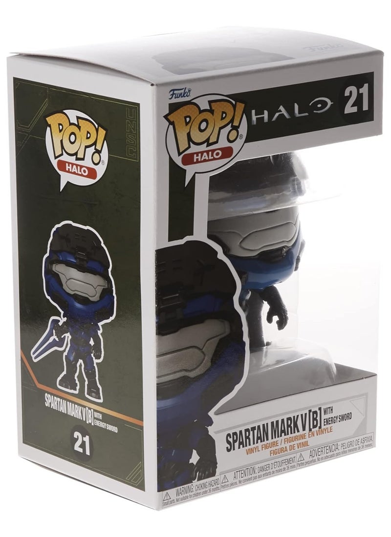 Funko Funko Games: Halo Infinite - Mark V [B] With Blue Energy Sword  - Image 1