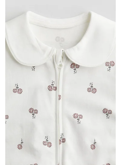 H&M Collared zip-up sleepsuit
