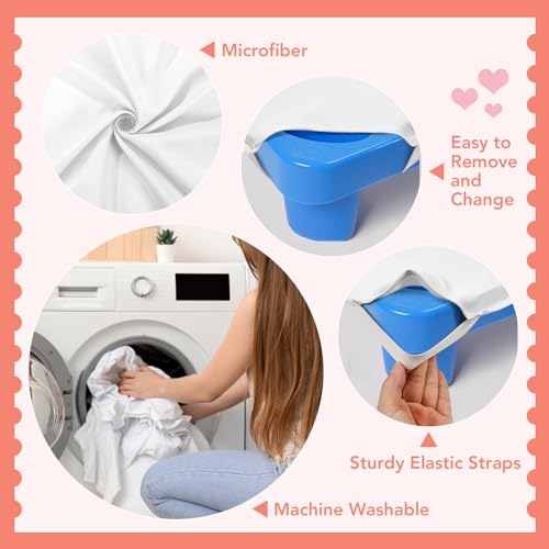 RowinsyDD 2 Pcs Cot Sheets for Daycare, 23" X 51", White Daycare Cot Sheet with Corner Elastic Loops for Child Boys Girls, Daycare Essentials for Toddler and Preschool, Breathable Microfiber - Image 4