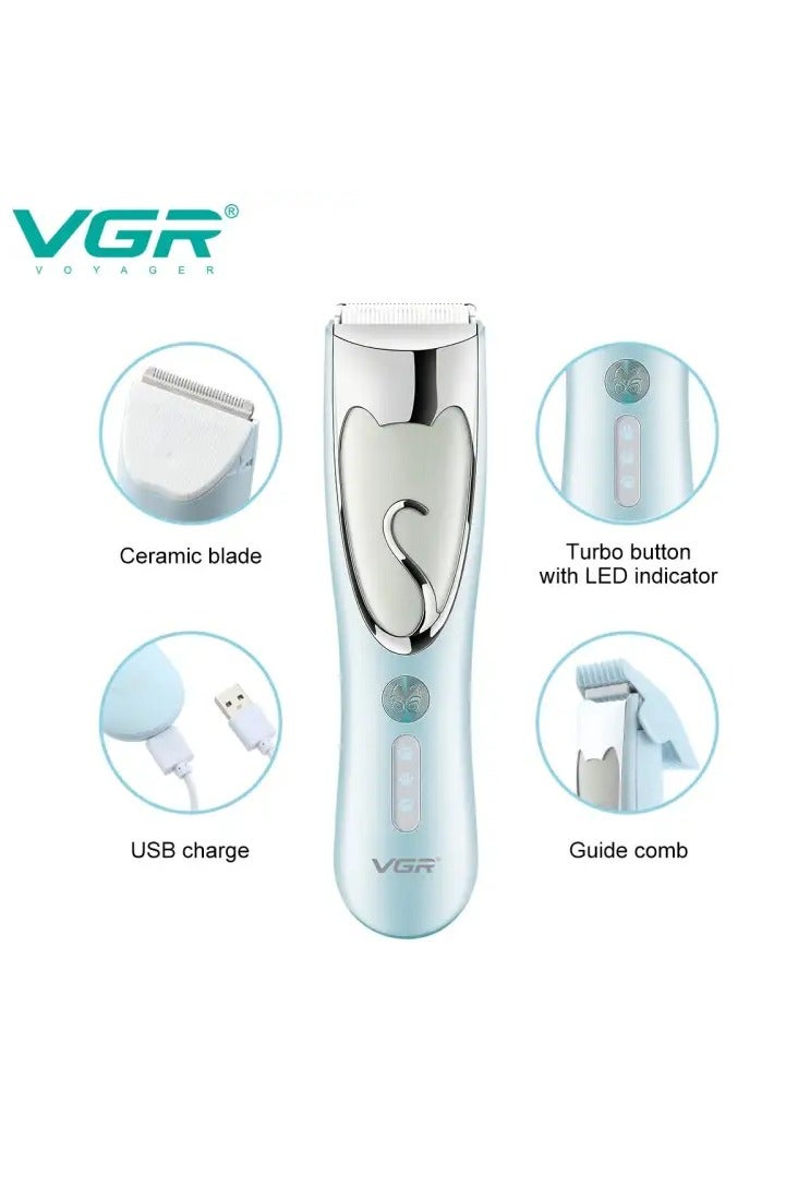 VGR V-203 Pet Hair Clipper, Green - Image 5