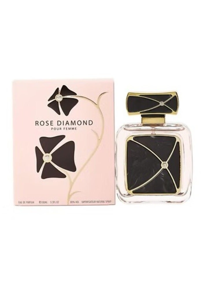 Giovanni Bacci Rose Diamond Perfume For Women edp 100mL - Image 1